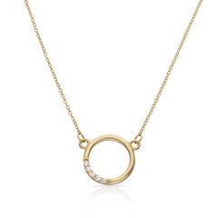 Comprar Gargantilla de oro circulo con circonitas para mujer online precios baratos, comprar Gargantilla de oro circulo con circonitas para mujer en Mallorca. Compra online Gargantilla de oro circulo con circonitas para mujer al mejor precio