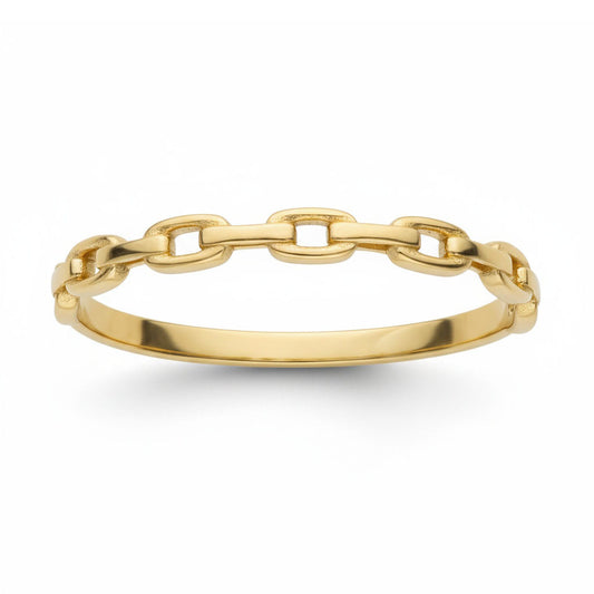 Comprar anillo de oro eslabones para mujer online precios baratos, comprar anillo de oro eslabones para mujer en Mallorca. Compra online anillo de oro eslabones para mujer al mejor precio