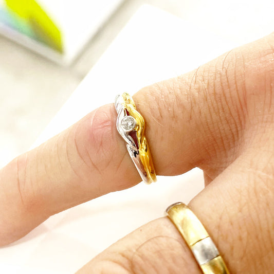 Comprar anillo de compromiso de oro y diamantes online precios baratos, comprar anillo de compromiso de oro y diamantes en Mallorca