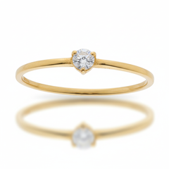 Comprar anillo de compromiso de oro circonita solitario para mujer online precios baratos, Comprar anillo de compromiso de oro circonita solitario para mujer en Mallorca. Compra anillo de compromiso de oro circonita solitario para mujer al mejor precio
