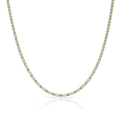 Cadena de oro 18K tipo Forzada 1.20mm para mujer