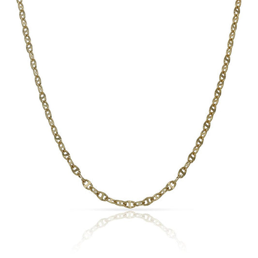 Cadena oro 18k Calabrote hueca - 2mm para hombre