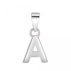 Colgante de plata Inicial nombre para mujer