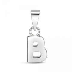 Colgante de plata Inicial nombre para mujer