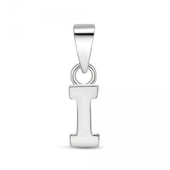 Colgante de plata Inicial nombre para mujer