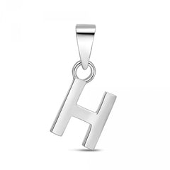 Colgante de plata Inicial nombre para mujer