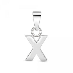 Colgante de plata Inicial nombre para mujer