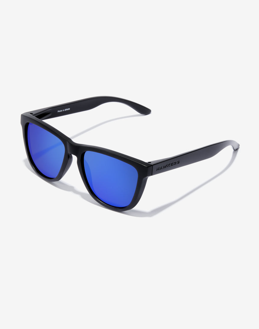 ▷ Gafas de Sol Hawkers One negras polarizadas azul espejo unisex