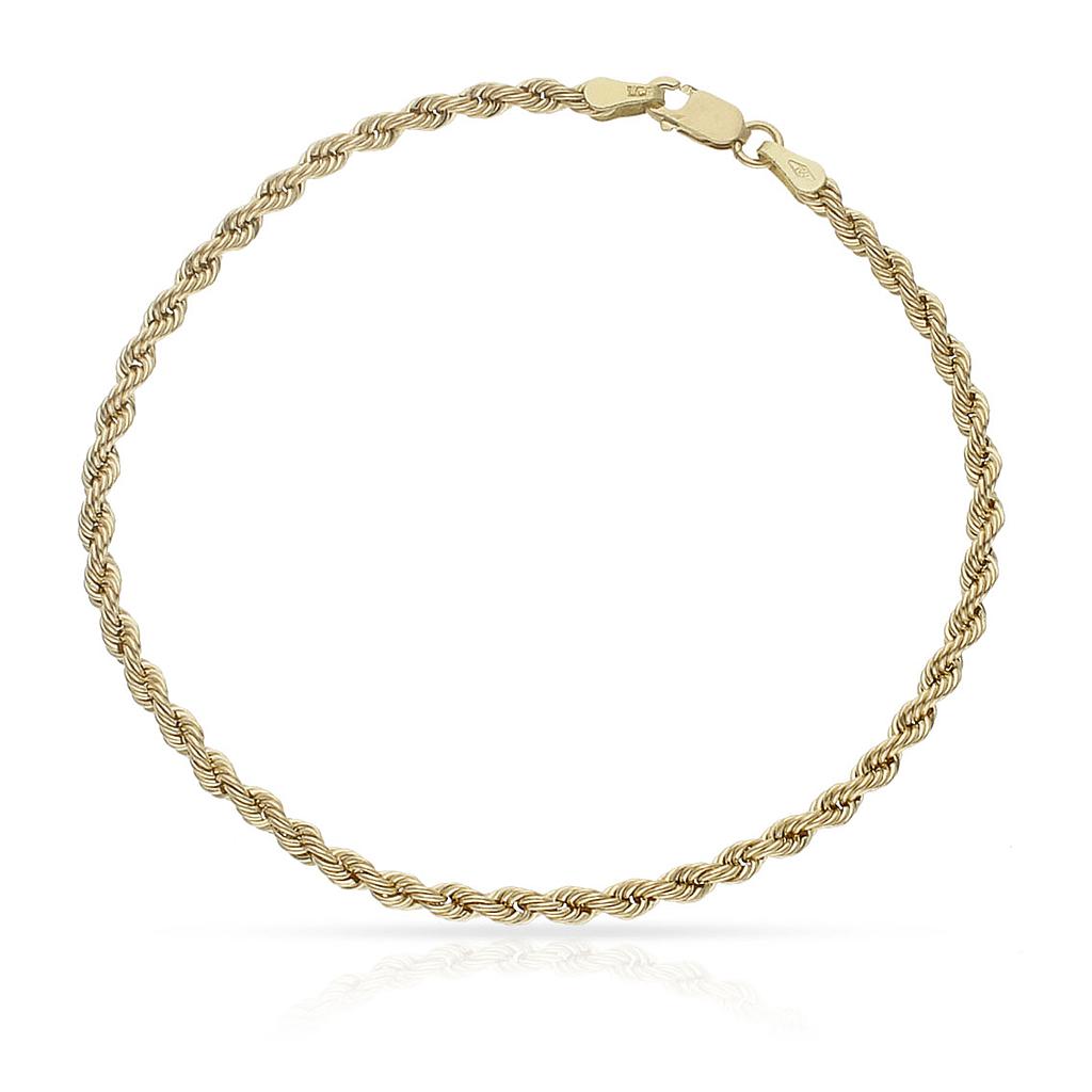Comprar pulsera de oro cordon salomonico para mujer online precios baratos, comprar pulsera de oro cordon salomonico para mujer en Mallorca. Compra online pulsera de oro cordon salomonico para mujer al mejor precio