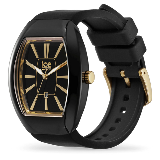 Reloj Ice Watch Boliday Dome black gold para mujer