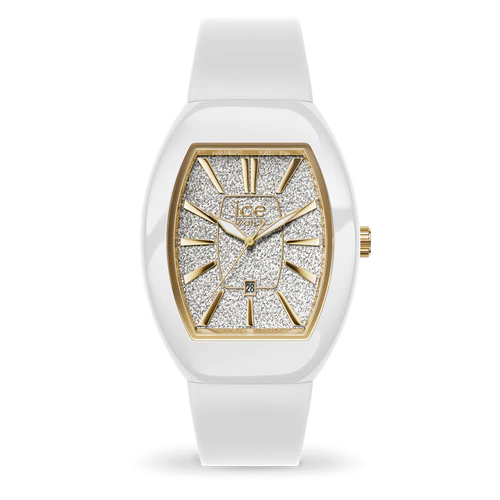 Reloj Ice Watch Boliday Dome White-gold Glitter para mujer