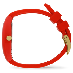 Reloj Ice Watch Boliday Dome rojo dorado para mujer