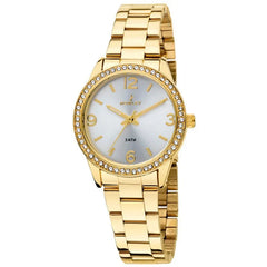 Reloj NOWLEY CHIC dorado esfera blanca para mujer