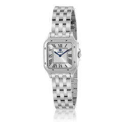 Reloj Marea cuadrado acero tipo cartier para mujer