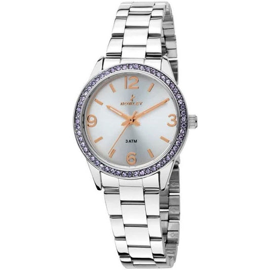 Comprar reloj Nowley de acero para mujer online precios baratos, comprar reloj Nowley de acero para mujer con circonitas en Mallorca