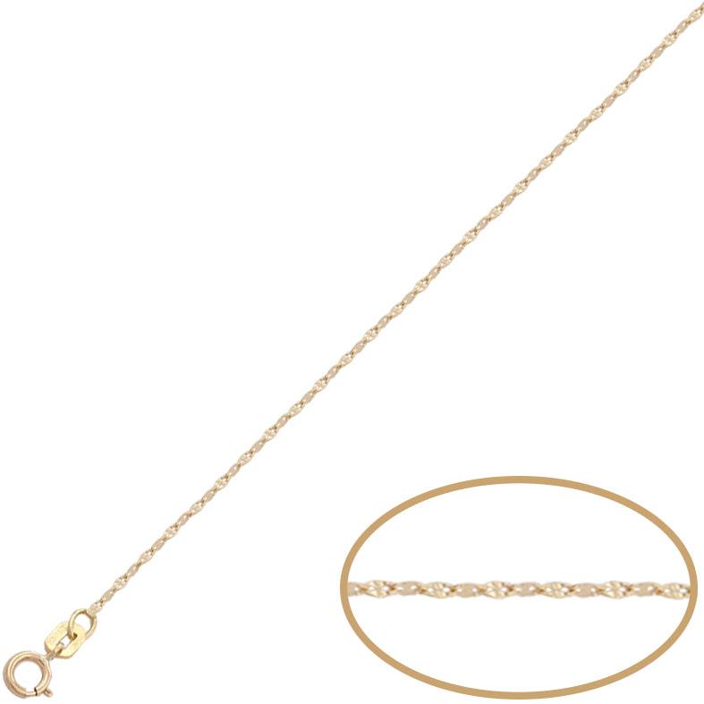 Cadena de oro 18k de eslabones de 1mm para niña comunión