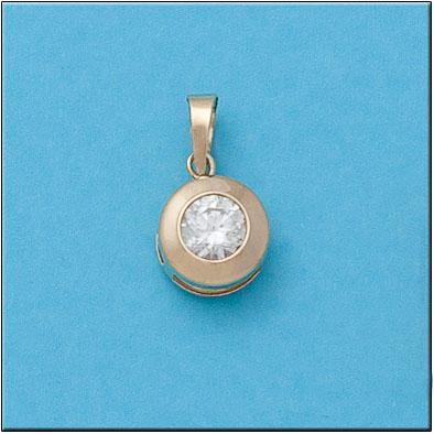 COLGANTE ORO 18KL CIRCONITA - 9MM - Joyeria Zeller