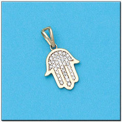 COLGANTE ORO DE 18KL MANO DE FATIMA - Joyeria Zeller
