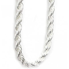 Cadena de plata cordón Salomónico para Hombre 3.5mm