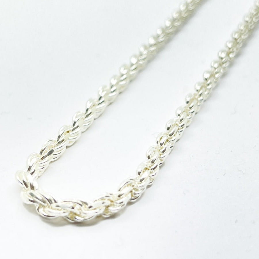 Comprar Cadena de plata cordón Salomónico para Hombre online precios baratos, comprar Cadena de plata cordón Salomónico para Hombre en Mallorca3.5mm