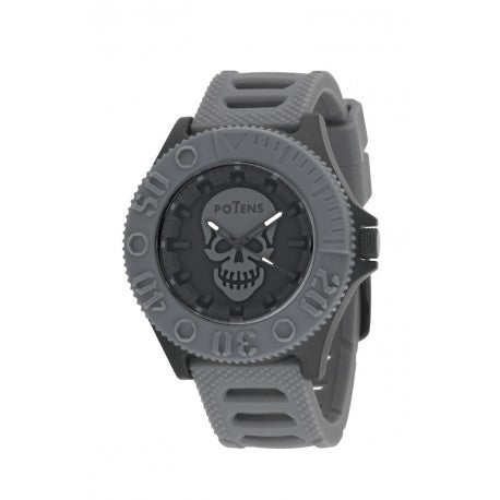 Comprar reloj calavera gris para hombre online precios baratos, comprar reloj breil cronografo para mujer en Mallorca. Compra online Reloj Potens de calavera gris para hombre al mejor precio.