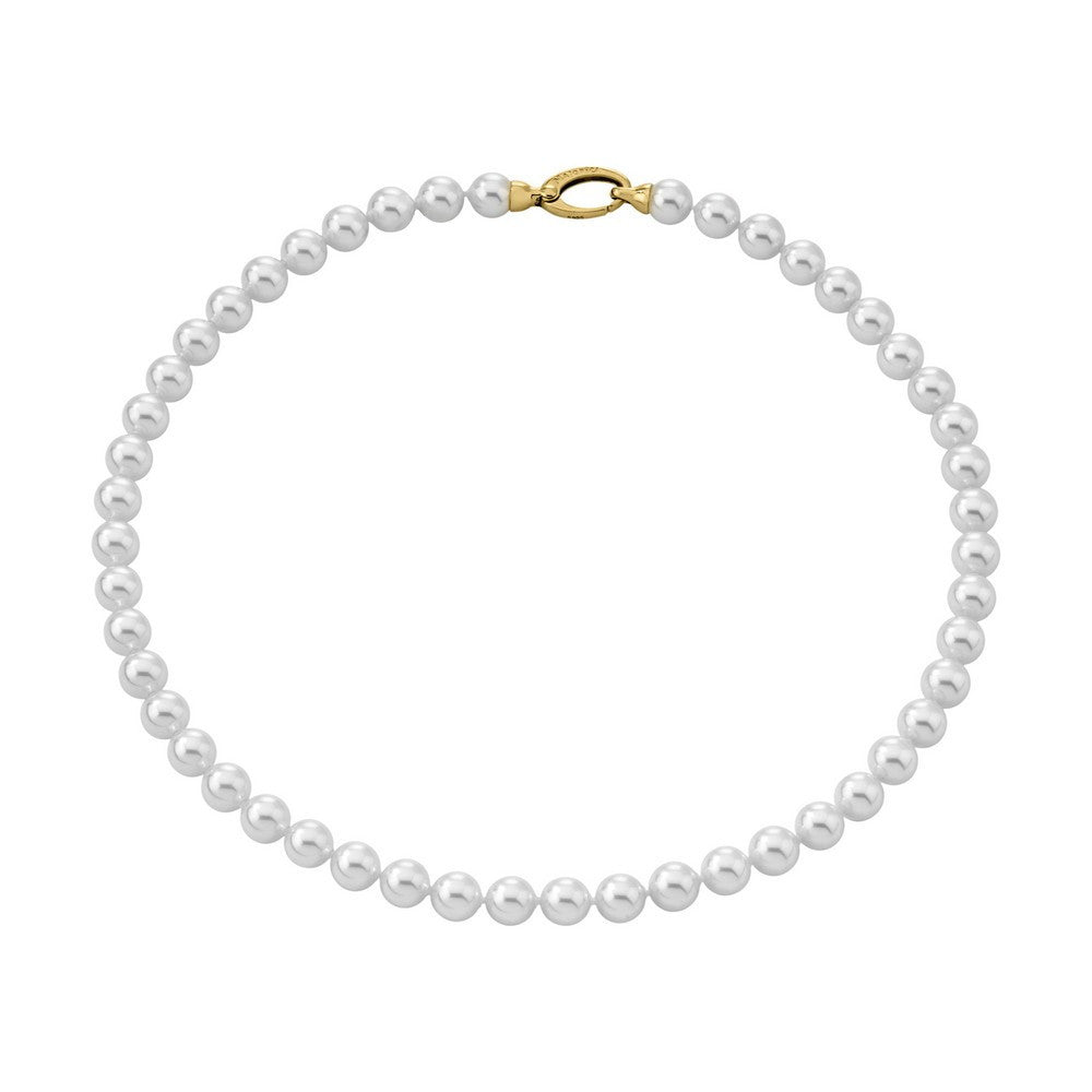 MAJORICA Collar Lyra 45cm 7mm GOLD - Joyeria Zeller