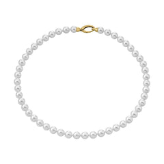 MAJORICA Collar Lyra 45cm 7mm GOLD - Joyeria Zeller