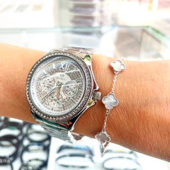 Reloj Marea acero con circonitas para mujer