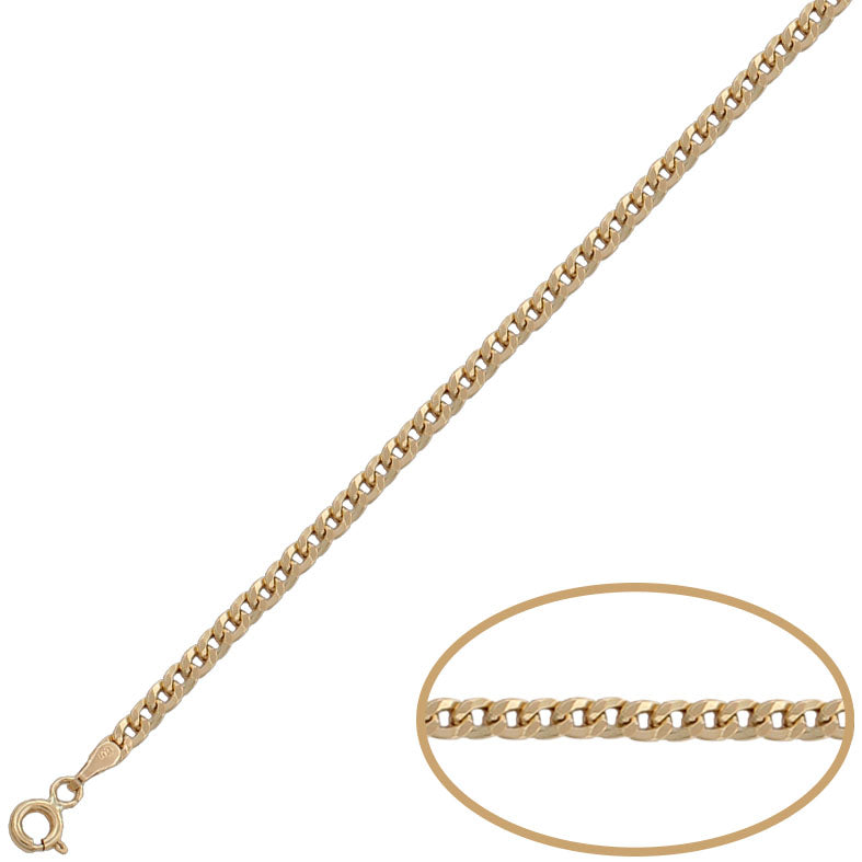 Comprar pulsera de oro eslabon cubano online precios baratos, comprar pulsera de oro barbada en Mallorca