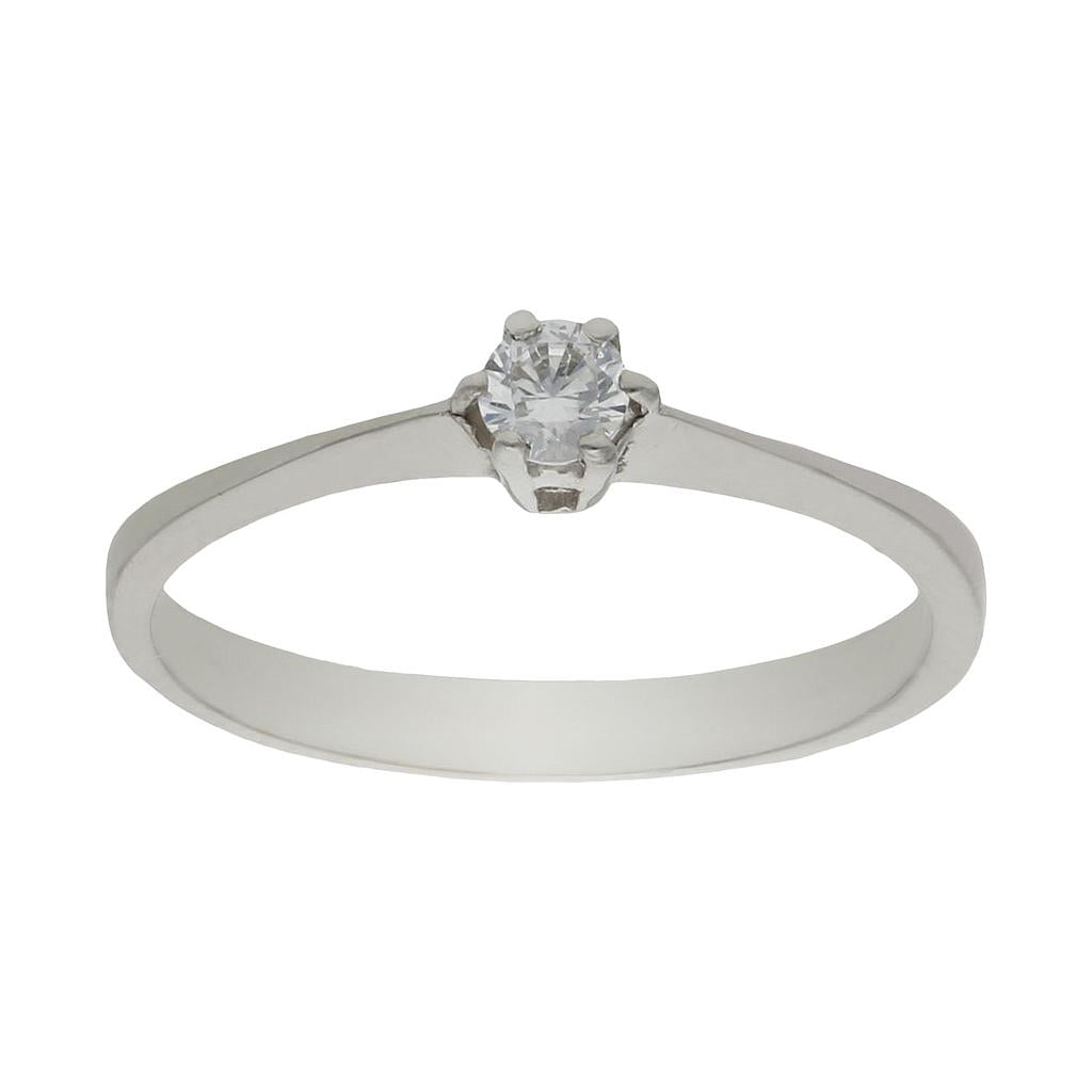 Comprar anillo de compromiso de oro y circonitas online precios baratos, comprar anillo de compromiso de oro y circonitas en Mallorca