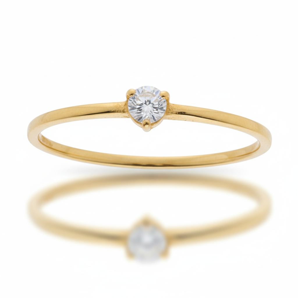 Comprar anillo de compromiso de oro circonita solitario  para mujer online precios baratos, Comprar anillo de compromiso de oro circonita solitario  para mujer en Mallorca. Compra anillo de compromiso de oro circonita solitario  para mujer al mejor precio
