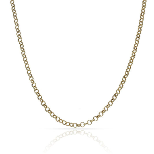 Cadena de oro 18k Rolot de 2mm para mujer