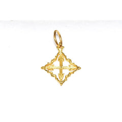 Colgante de oro 18k Cruz MALLORQUINA o Cruz Calatrava