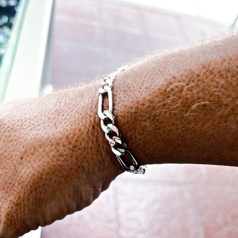 Comprar pulsera de plata para hombre online precios baratos, comprar pulsera de plata para hombre o mujer en Mallorca