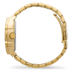 Reloj Ice Watch Boliday Full shiny black dorado para mujer