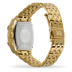 Reloj Ice Watch Boliday Full shiny black dorado para mujer