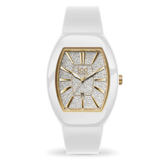 Reloj Ice Watch Boliday Dome White-gold Glitter para mujer