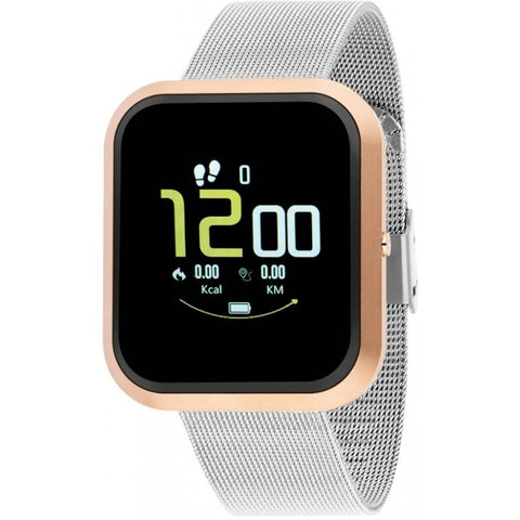 Reloj NOWLEY Smartwatch CITY correa esterilla plata