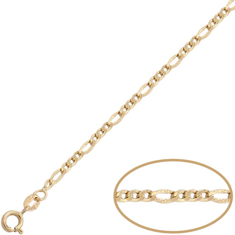 ❤️ Cadena de oro 18K eslabones finos 1.30mm para mujer – Joyeria