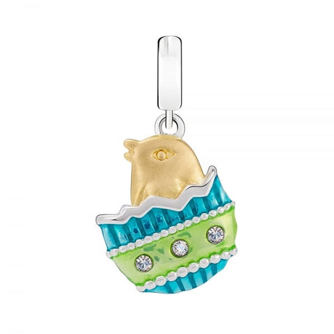 Charm CHAMILIA pajarito en cascaron para mujer