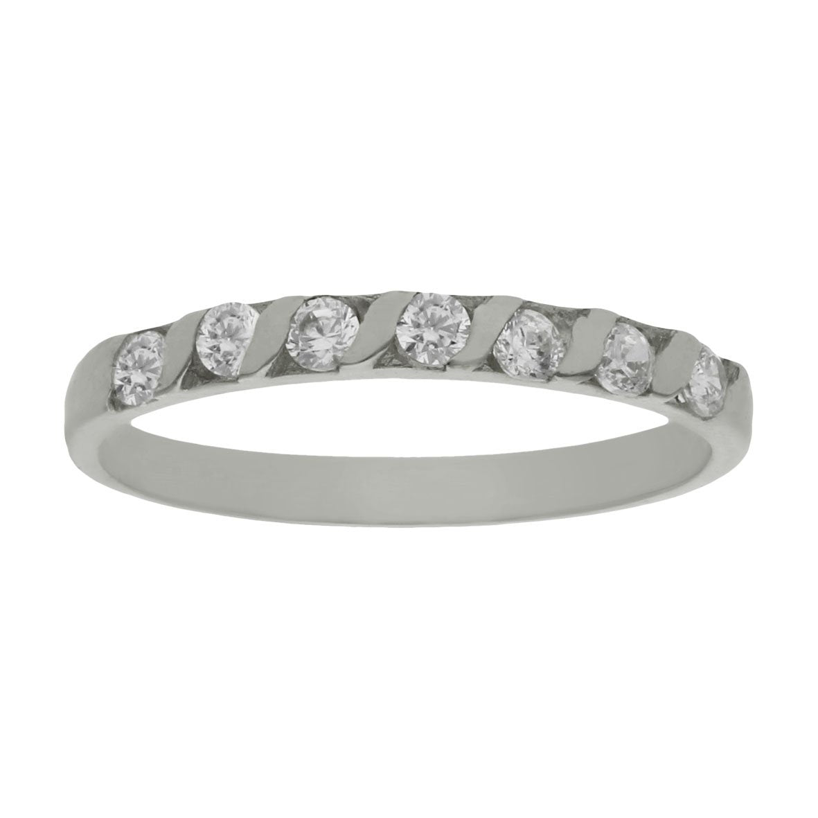 SORTIJA ORO BLANCO 18KL DIAMANTES - Joyeria Zeller