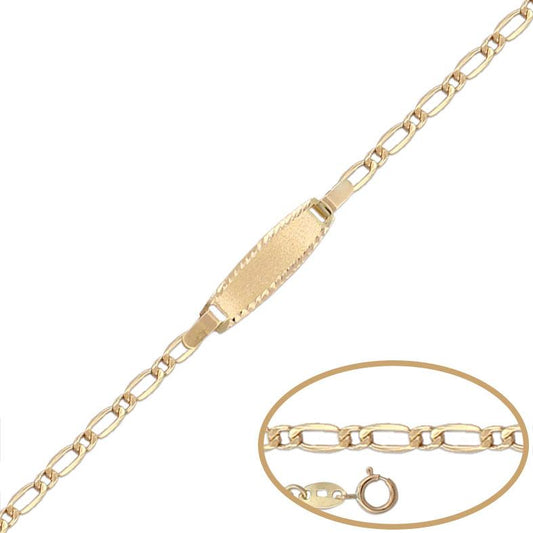 PULSERA ORO 18KL - 14CM - Joyeria Zeller