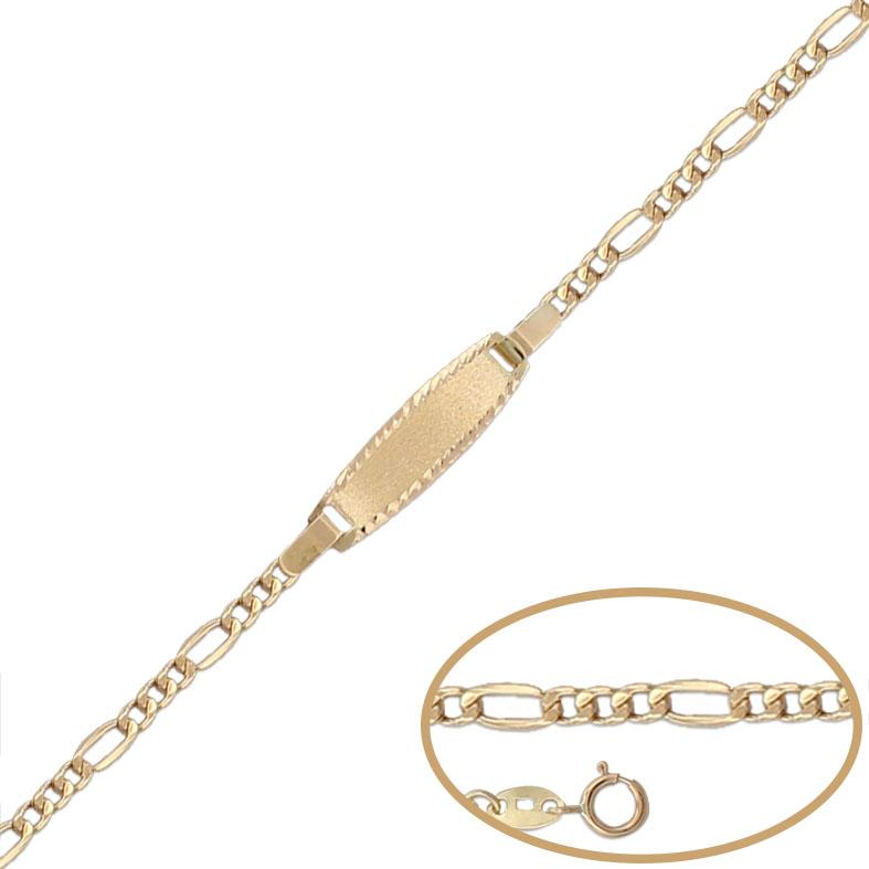 PULSERA ORO 18KL - 13CM - Joyeria Zeller