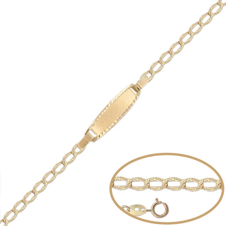 PULSERA ORO 18KL - 13CM - Joyeria Zeller