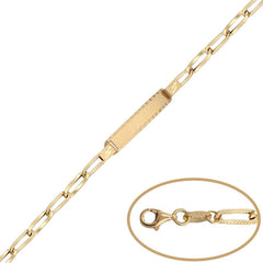 PULSERA CON PLACA ORO 18KL - Joyeria Zeller