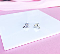 Pendientes de plata de ley Palmera para mujer