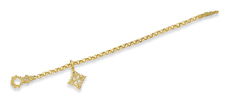 Pulsera mallorquina con cruz mallorquina