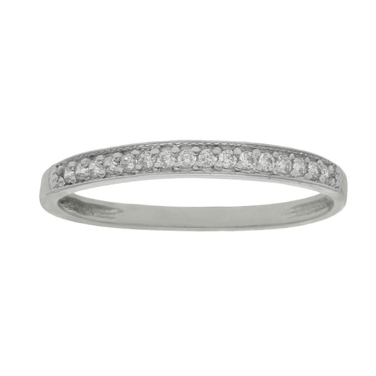 SORTIJA ORO BLANCO 18KL CIRCONITAS - Joyeria Zeller