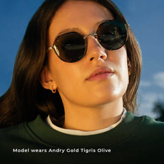 Gafas de Sol MELLER Andry Gold carbon para mujer