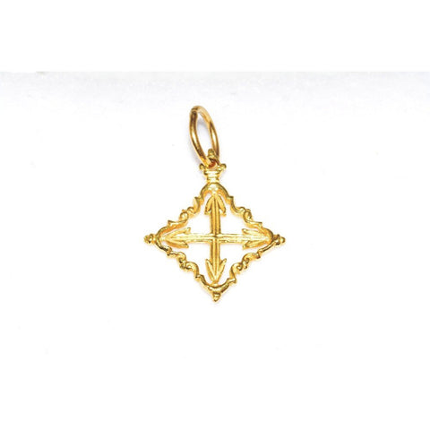 Cruz Mallorquina o de calatrava en oro 18k. Una joya para toda la vida, un símbolo para toda la vida.